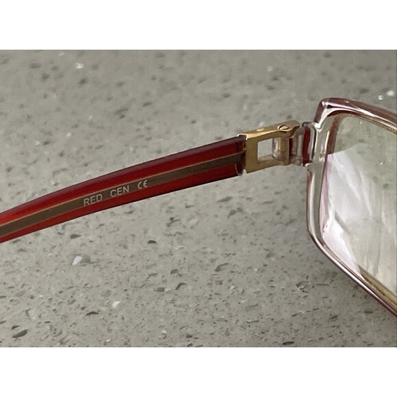 Nygard Eyeglasses Eye Glasses Frames ONLY Red Cen full rim 54-14-141